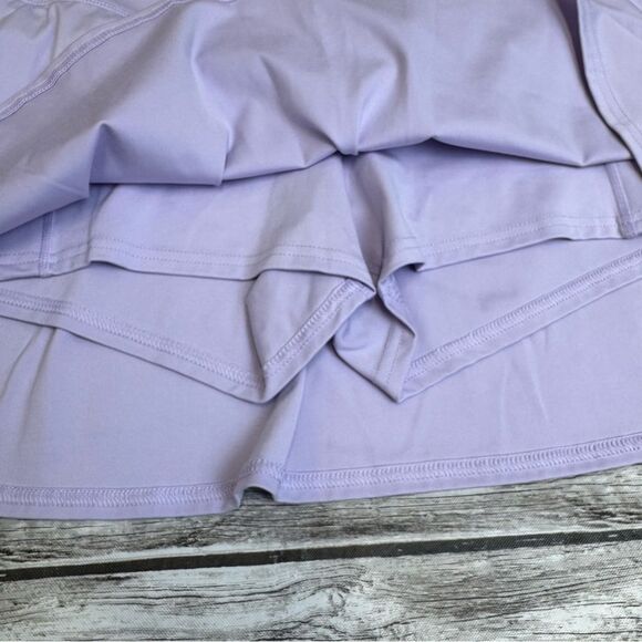 all in motion Women's Mini Athletic Skirt XL Extra Large Lavender Lilac Purple - Picture 4 of 11